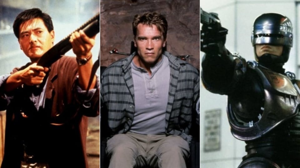 Hard Boiled, Total Recall a RoboCop